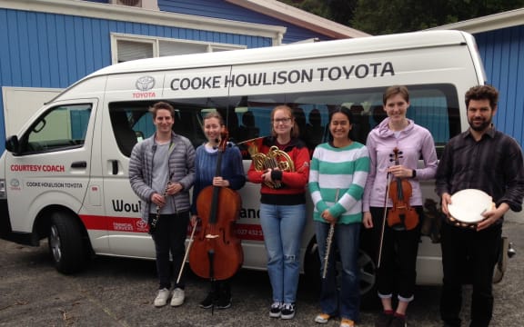 Dunedin Symphony Orchestra Schools Tour - the 2019 team