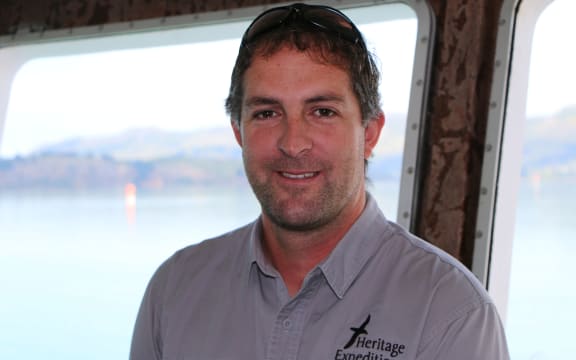 Heritage Expeditions director Aaron Russ.