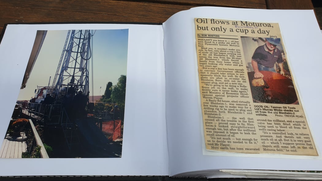 Daveena Dawrant has collected memorabilia from the discovery of the abandoned well underneath her garden back in 2003.