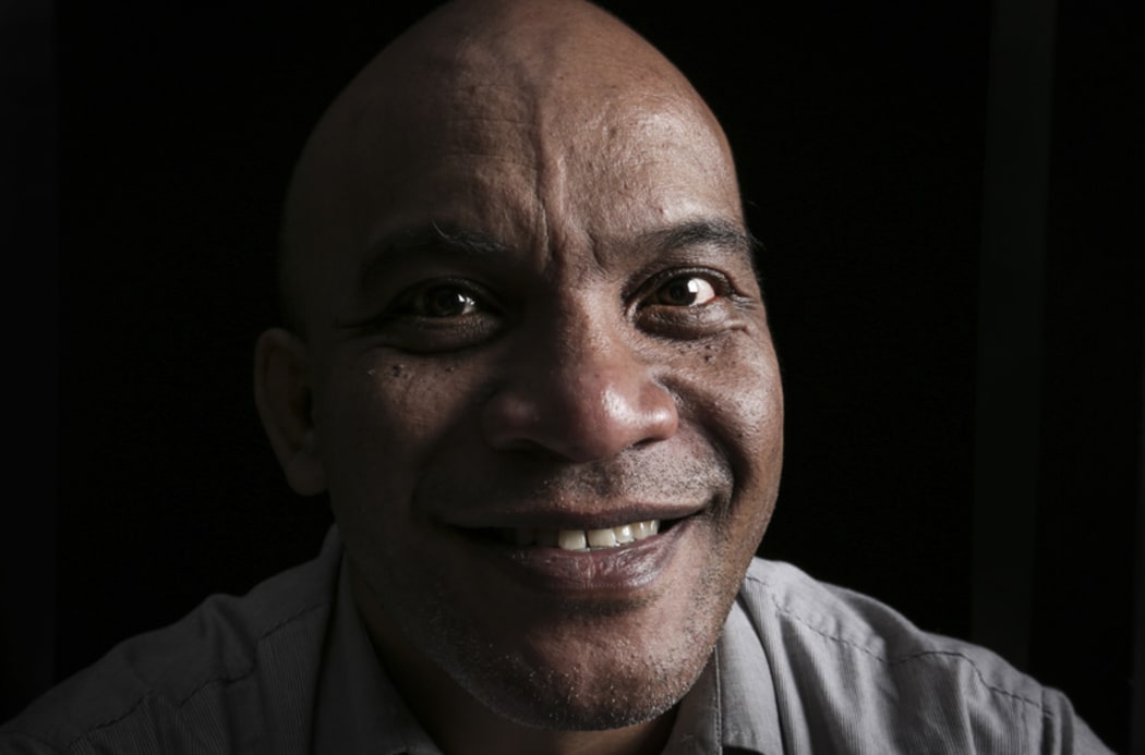 13072016 Photo: Rebekah Parsons-King. Former Nauru opposition MP Roland Kun has left Nauru and arrived in New Zealand after being issued with a New Zealand passport.