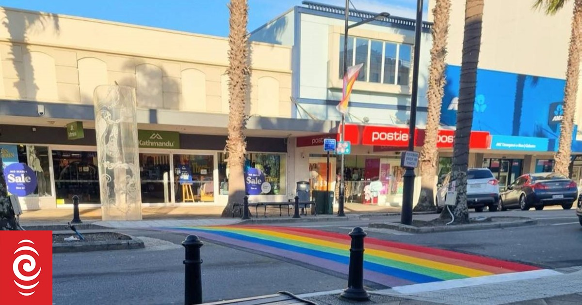 Gisborne's rainbow crossing restored after protest - Vimarsana News