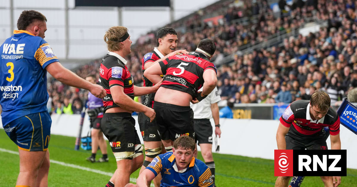 Canterbury defeat Otago 19-15 for Ranfurly Shield