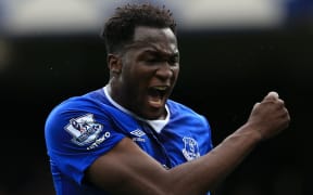 Everton striker Romelu Lukaku