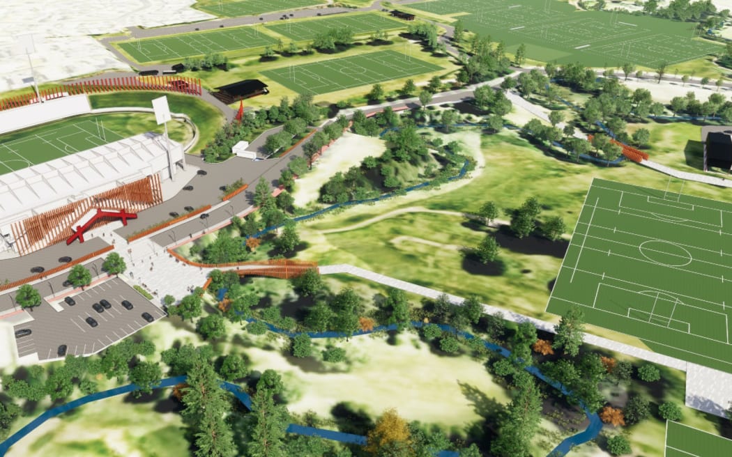 The Westbrook Sports and Recreation Precinct project would have put sportsfields on land occupied by Springfield Golf Club.