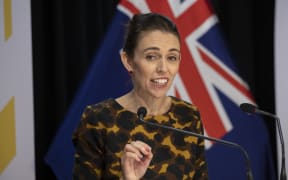 Prime Minister Jacinda Ardern during the Covid-19 media conference on 7 May, 2020.