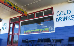 The Battered Wife fish and chip shop in Innisfail, north Queensland.