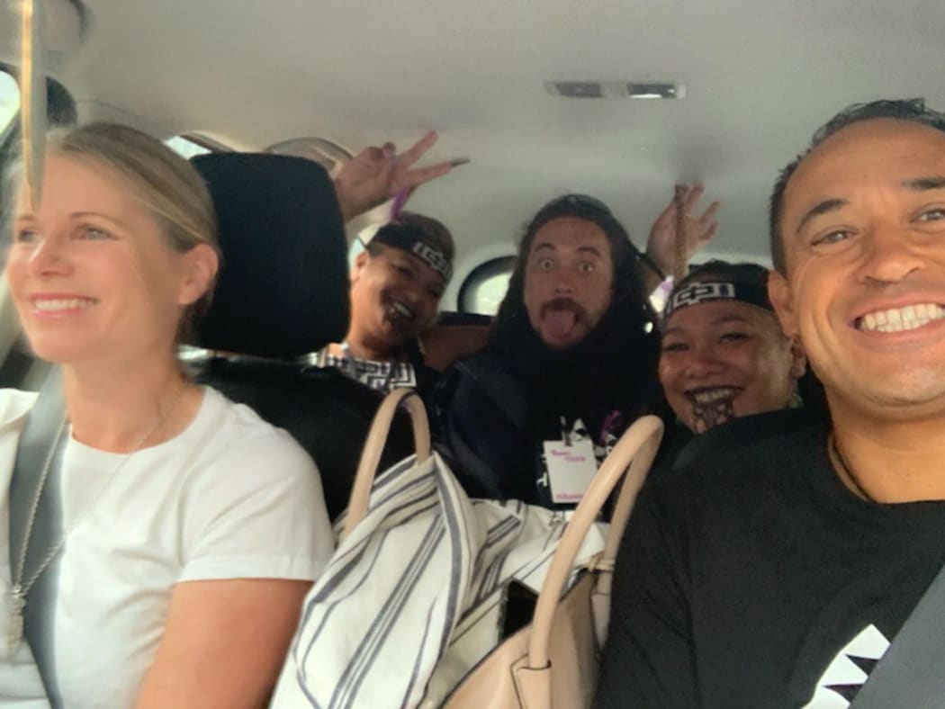 The Hikurangi Kapa Haka group was left with no option but to hitchhike to Te Matatini.