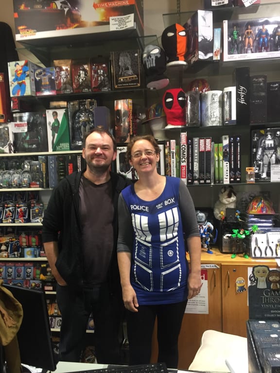 Rochelle and Paul from Retrospace in Takapuna