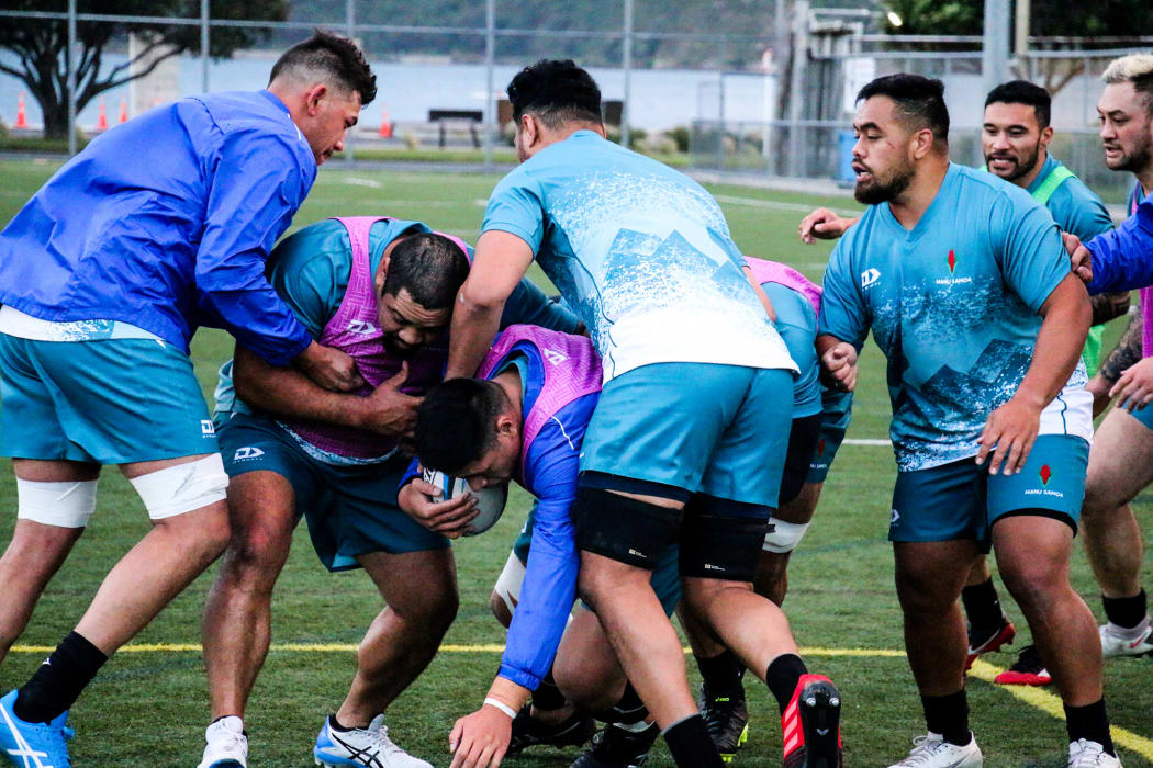 Manu Samoa building towards two Rugby World Cup qualifiers against Tonga.