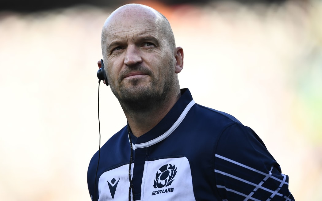 Scotland's head coach Gregor Townsend.
