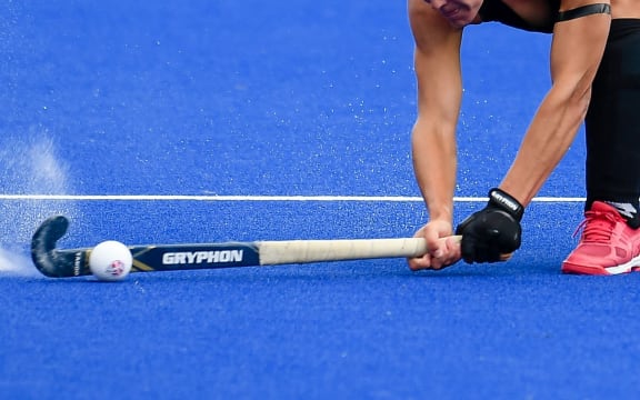 Frances Davies of the Black Sticks during the FIH Pro League for Hockey played between USA v Black Sticks Women, Nga Puna Wai Hockey Stadium in Christchurch.