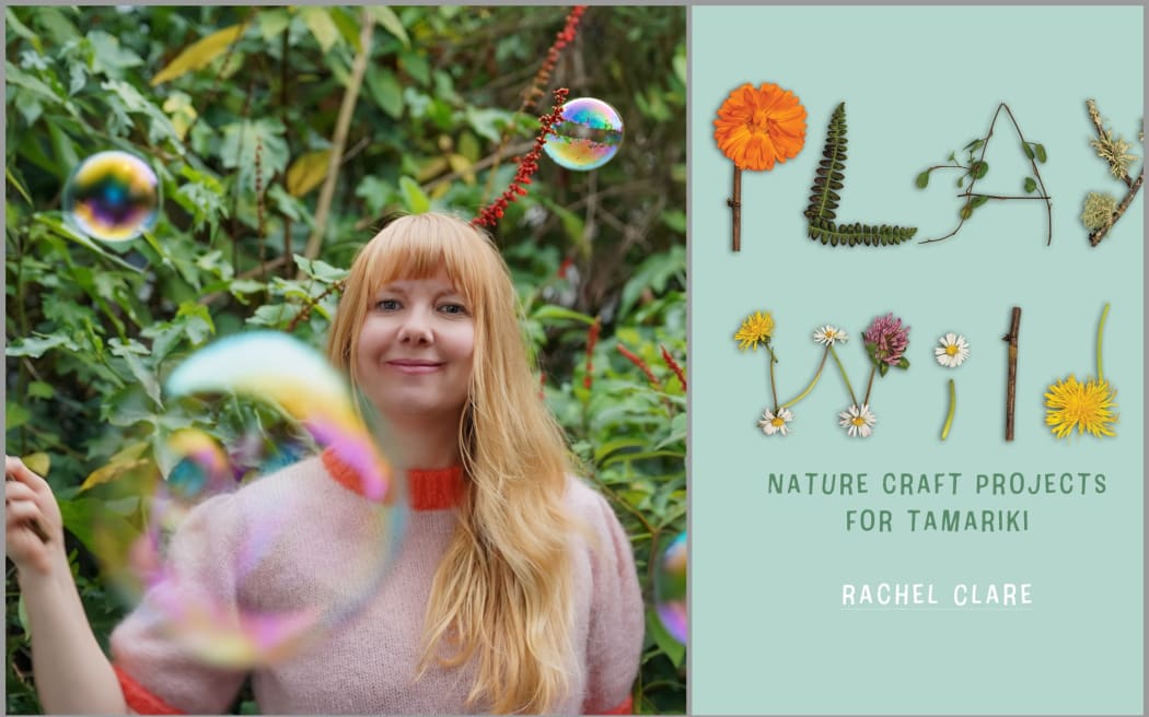 Rachel Clare and her book Play Wild.