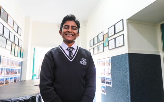 Allegra D'Souza, year 13 student at Avondale College