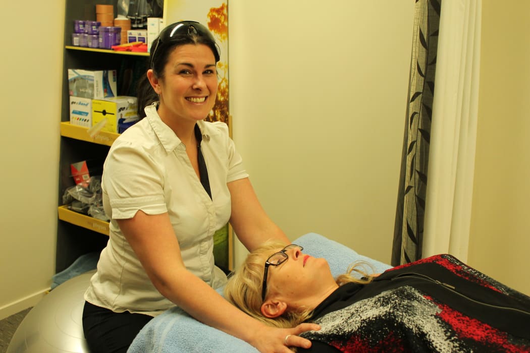 Physiotherapist Amy Dibley