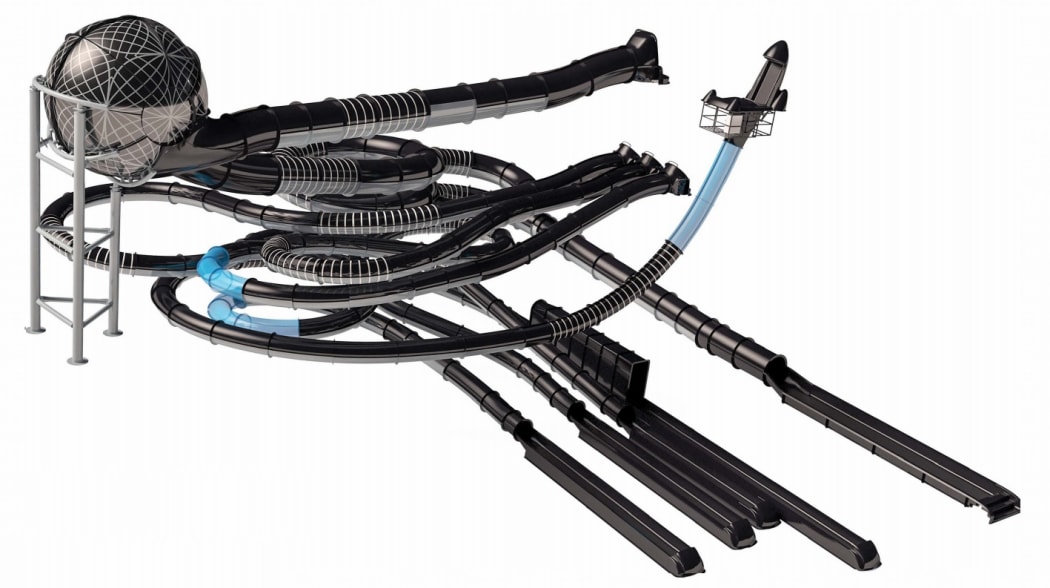 Christchurch's Metro Sports Facility's 12mhigh hydroslides RNZ News