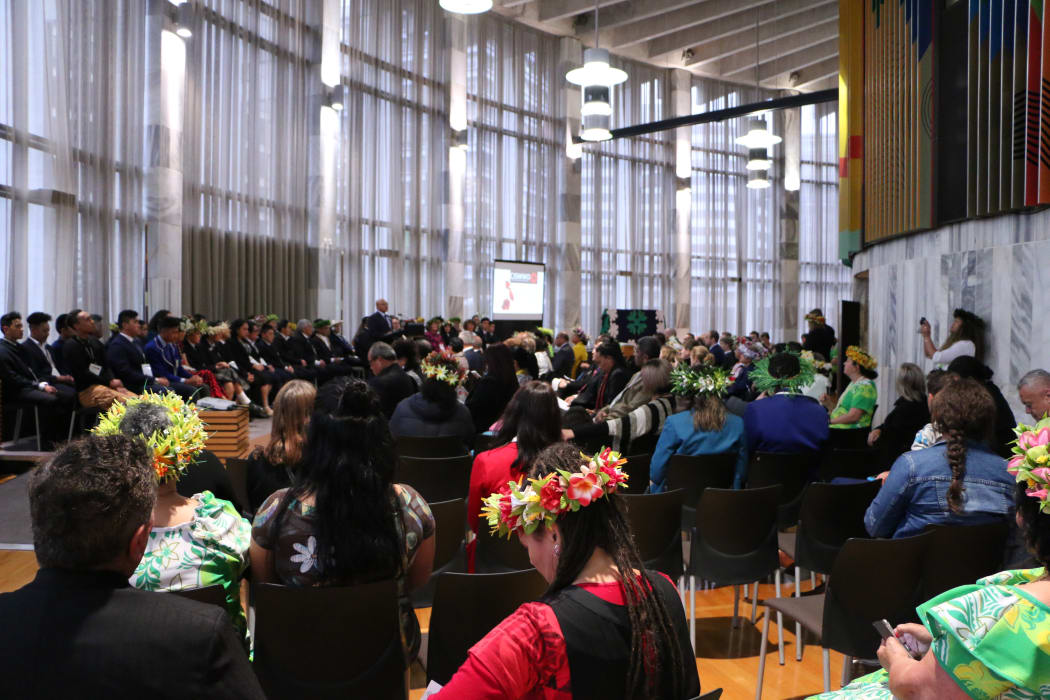About 200 people gathered at Parliament in New Zealand to recognise the contribution of 45 Cook Island soldiers who volunteered to serve in the First World War.