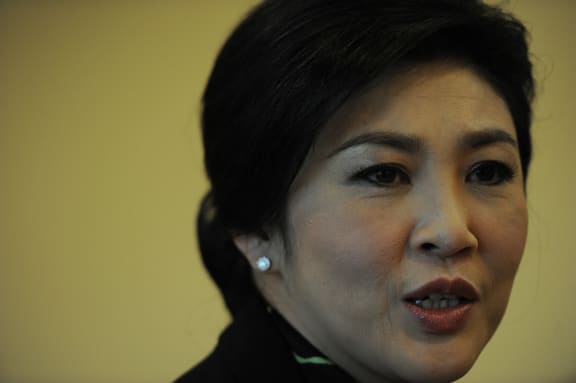 Thai Prime Minister Yingluck Shinawatra.