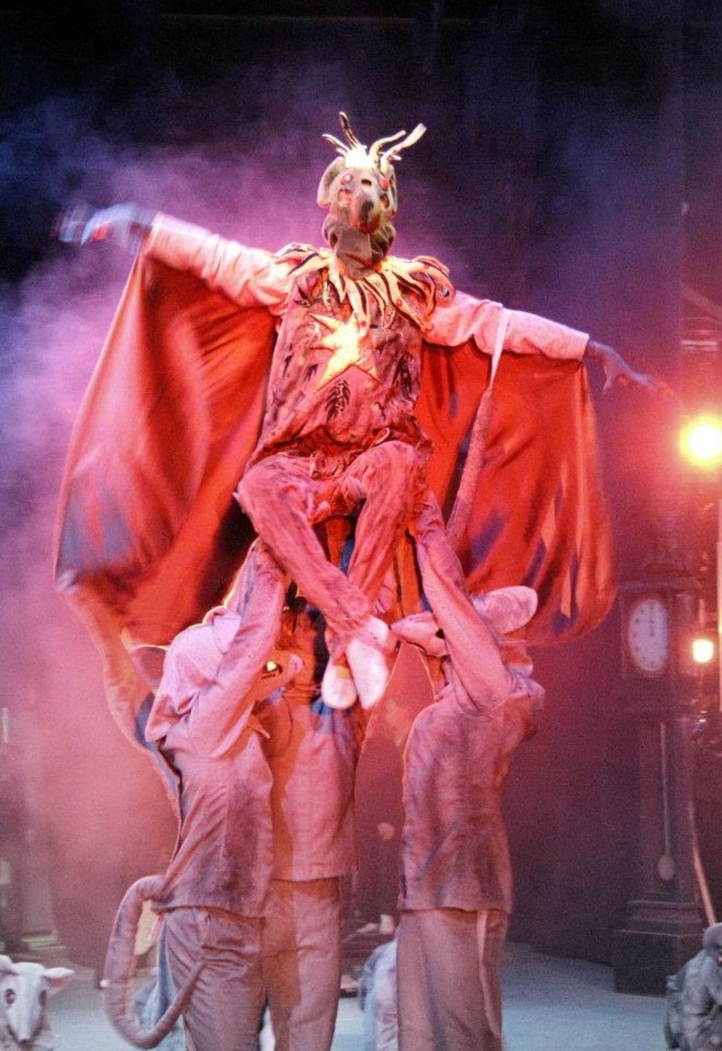 22 year old Tasman Davids in the role of the Mouse King at The Mariinsky Theatre.