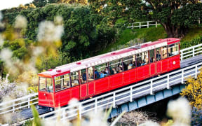 Wellington' cable car, before the upgrade.