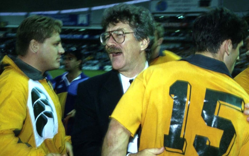 Bob Dwyer who in 1991, guided the Wallabies to the World Cup.