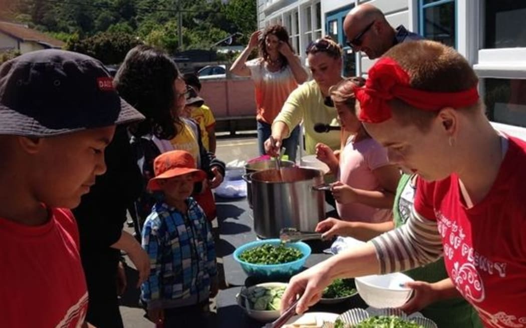 Koha Kitchen at Epuni Primary School