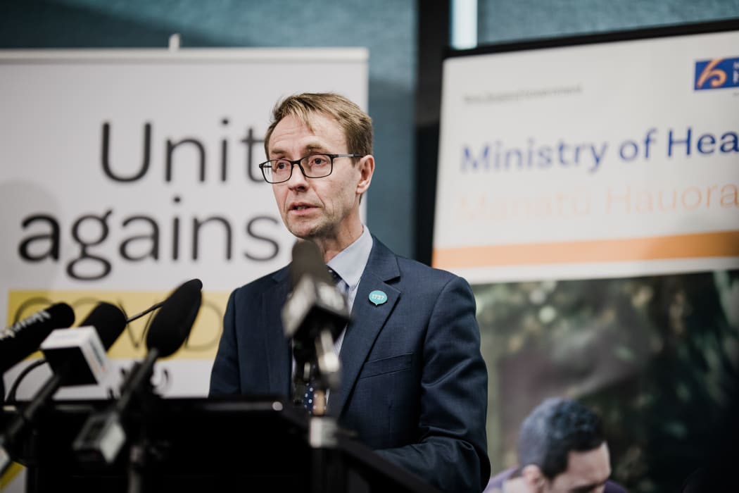 Director General of Health Dr Ashley Bloomfield.