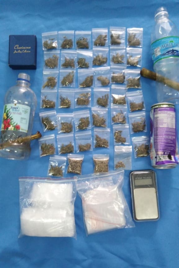 Drug and utensils seized during arrests