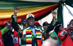Zimbabwe's President Emmerson Mnangagwa.