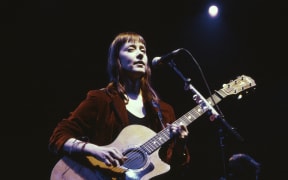 Suzanne Vega performing in 2024.