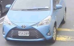 Police are appealing for information on a blue 2017 Toyota Yaris registration KSA289.