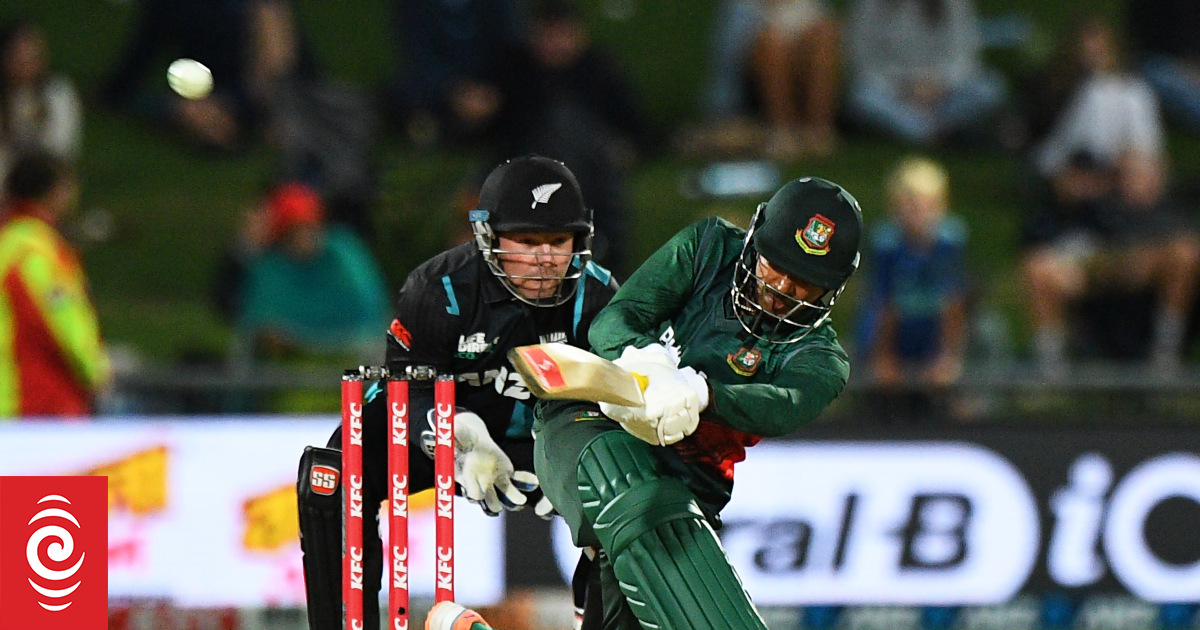 Impressive Bangladesh chasing 135 to beat Black Caps in first T20 - Vimarsana News