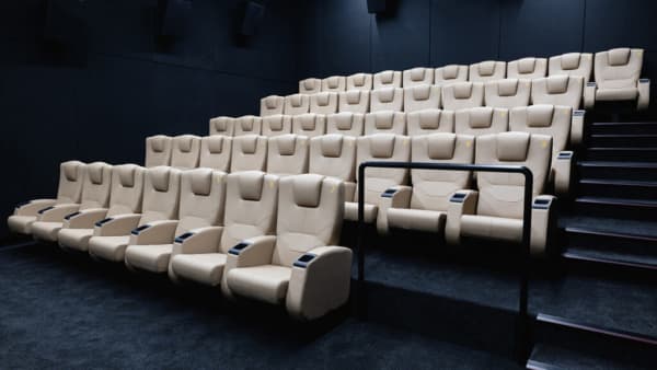 Inside one of Starlight's new screening rooms.