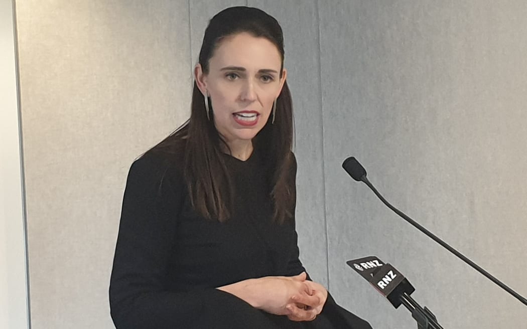 Jacinda Ardern in Melbourne