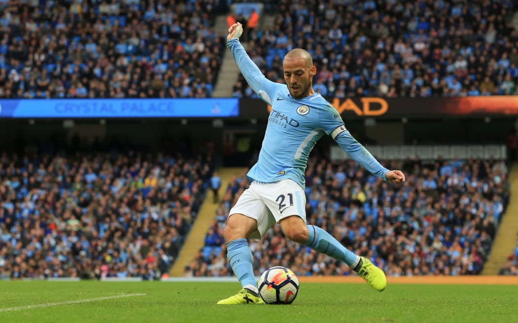 Manchester City midfielder David Silva.