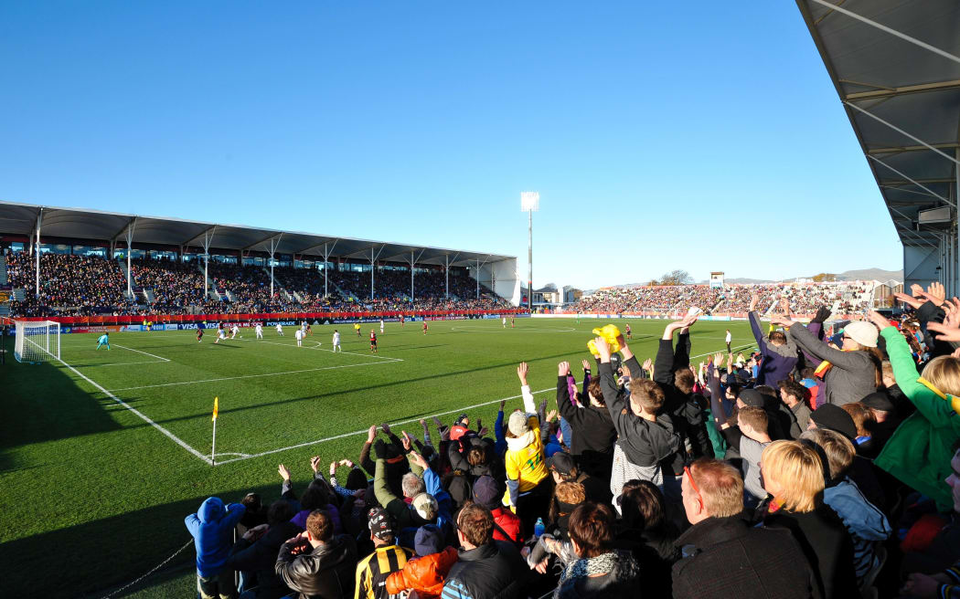 FIFA U20 World Cup football match, Brazil v Korea DPR. Christchurch, 2015
