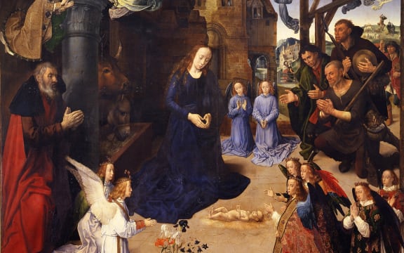 Portinari Altarpiece, central panel - Hugo van der Goes