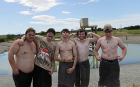 Spud Smith (16), Jah Trouland (17), Shaye Boyd (16), Bruce Wilson (19) and Conner Adams (16)