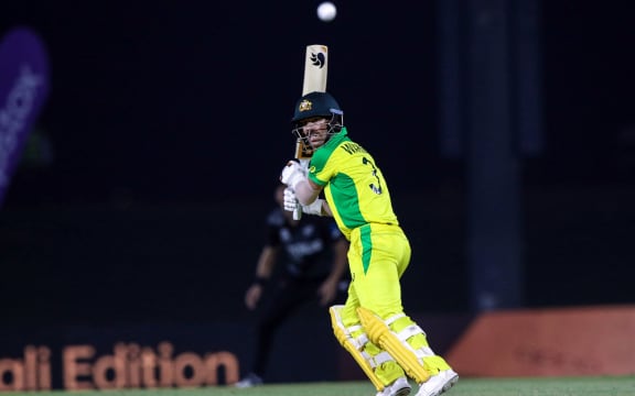 David Warner of Australia.