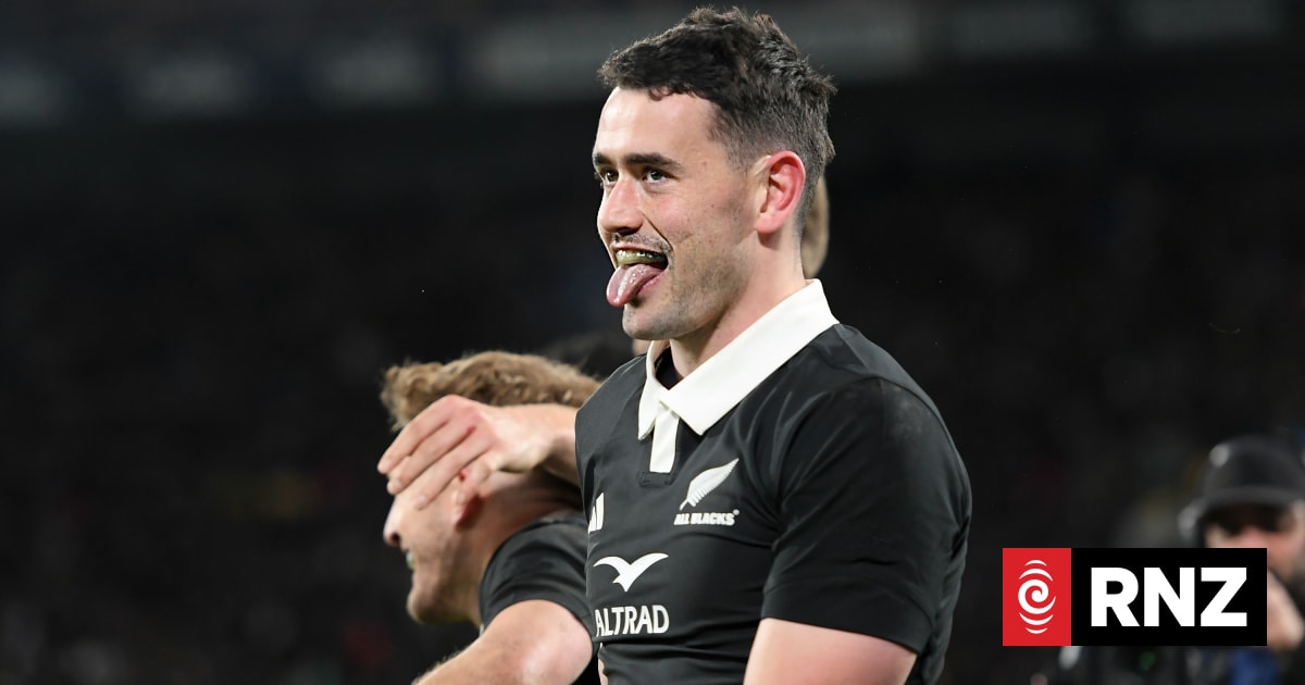Will Jordan claims tryscoring record, as All Blacks overrun Italy in Nations Championship