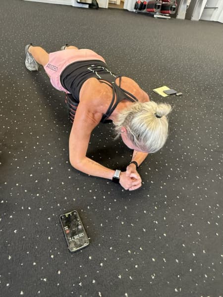 Sarah Hawk, 50, CEO and fitness advocate.