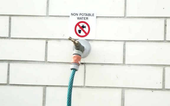 Non potable water tap