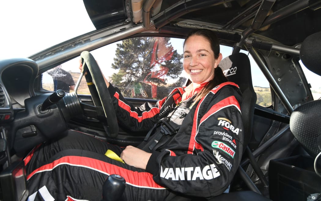 Former BMX champion Sarah Walker takes up rally driving