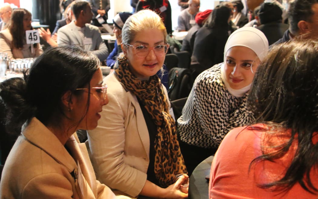 Ethnic community leaders at the Ethnic Advantage Conference on 28 June 2025.