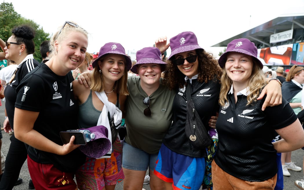 Black Ferns fans in the UK.