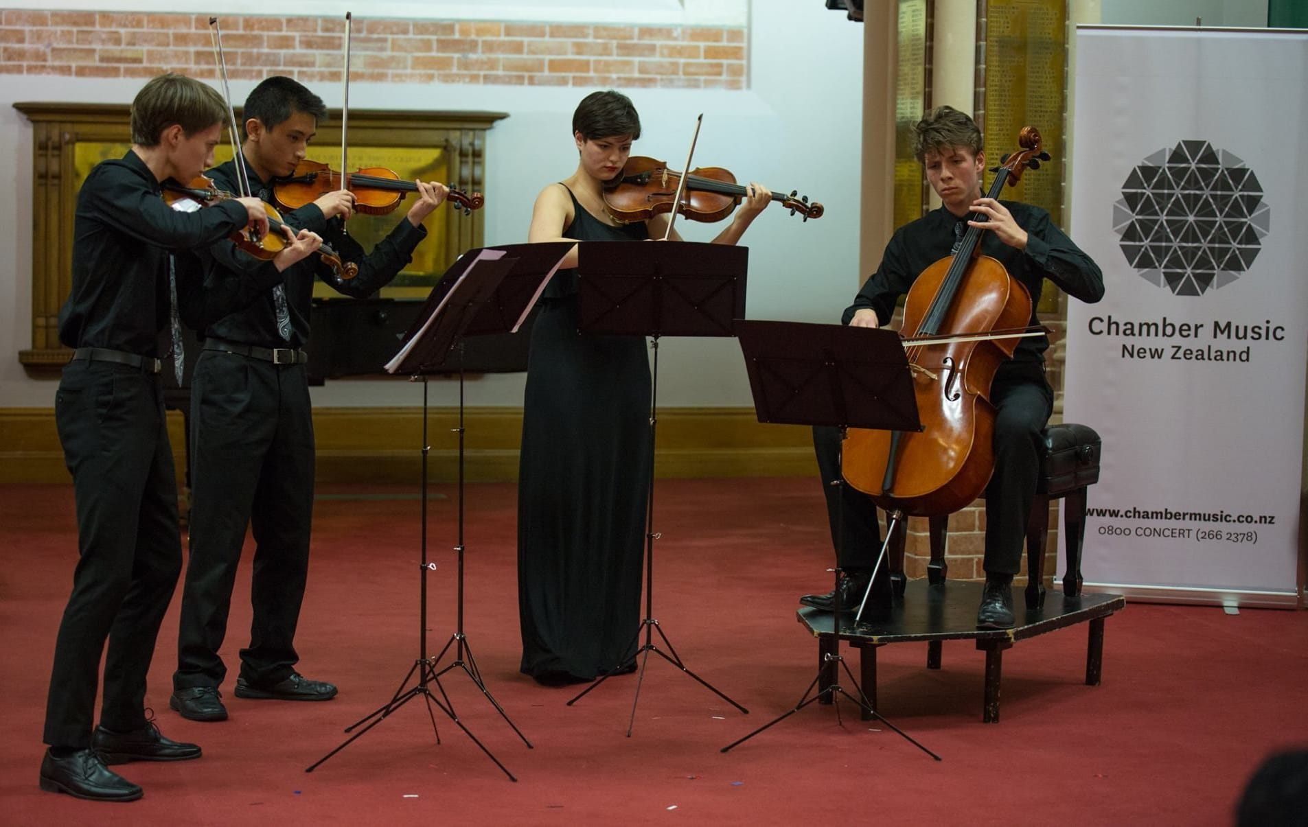 Druz'ya Quartet from Wellington