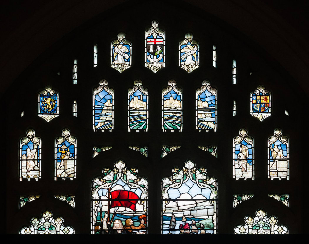 Stained glass windows, St Columb's Cathedral, Derry