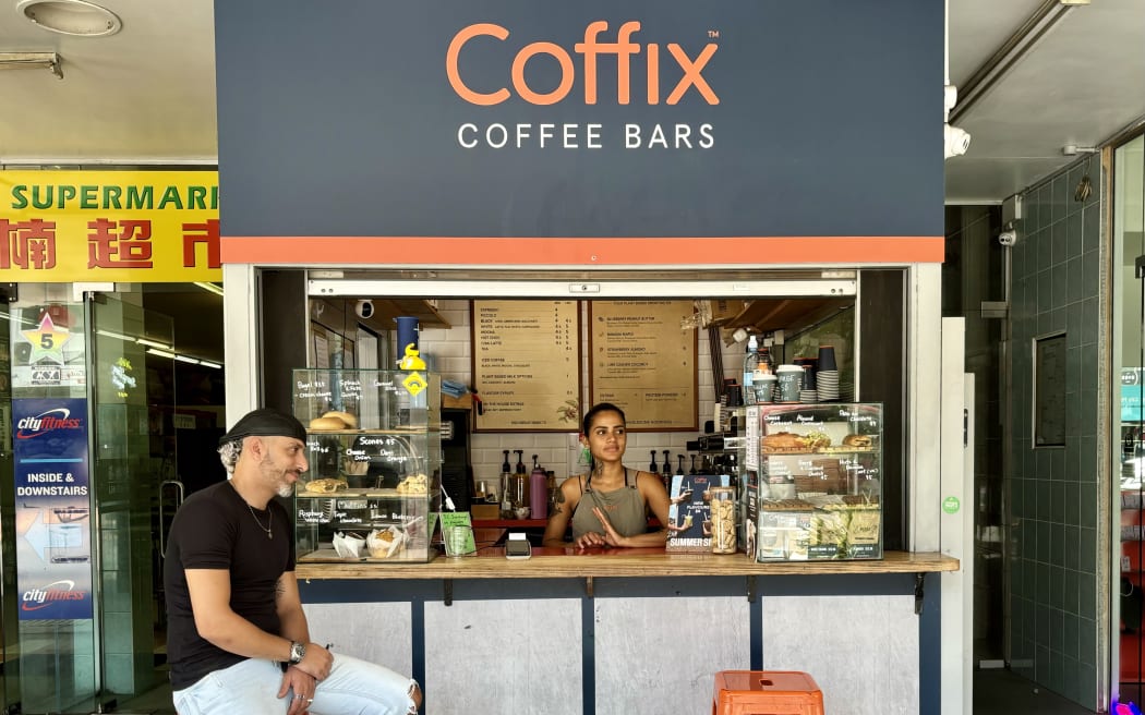 Coffix first location on K Road in Central Auckland.