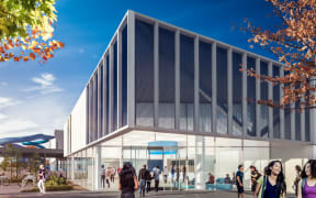 Artists rendering of the proposed pool in Napier.