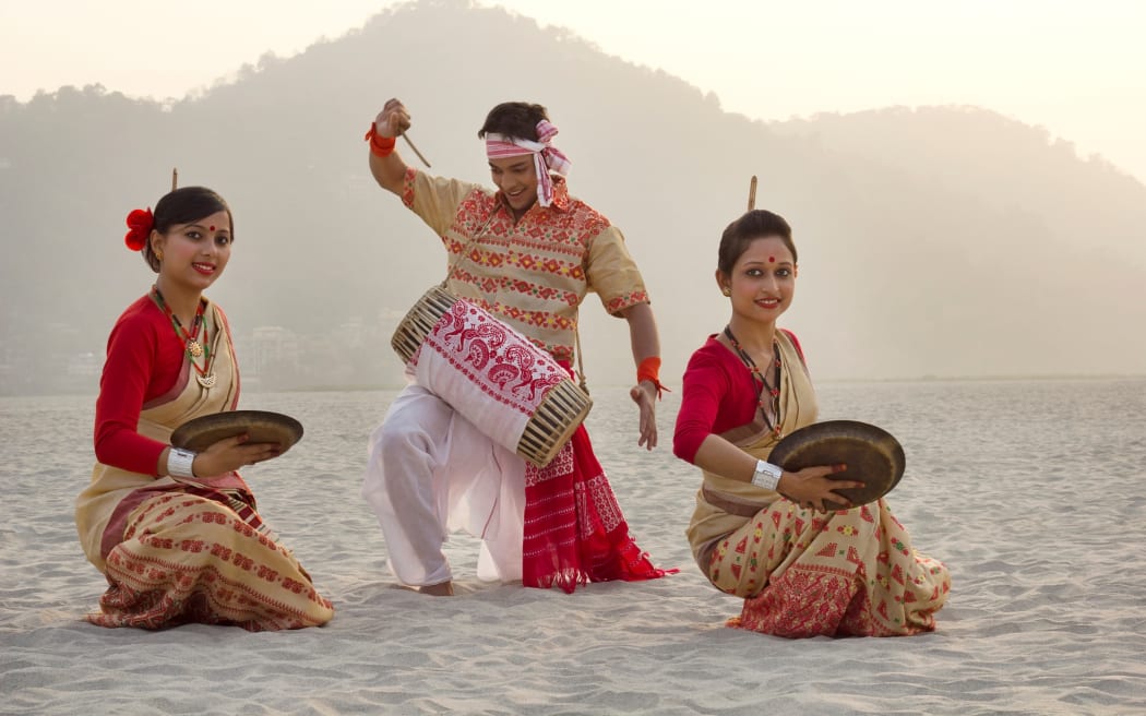 Bohag Bihu, celebrated in the spring, marks the commencement of the new year.