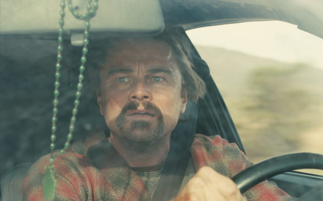 One Battle After Another, directed by Paul Thomas Anderson, starring Leonardo DiCaprio.